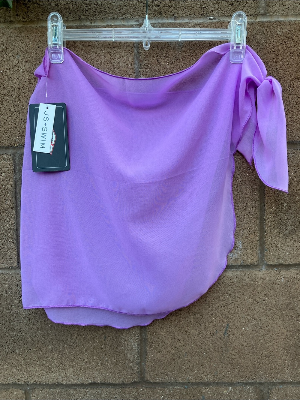 Jack’s Surfboards JS Swim Lilac Sheer Swim Sarong with Side Tie